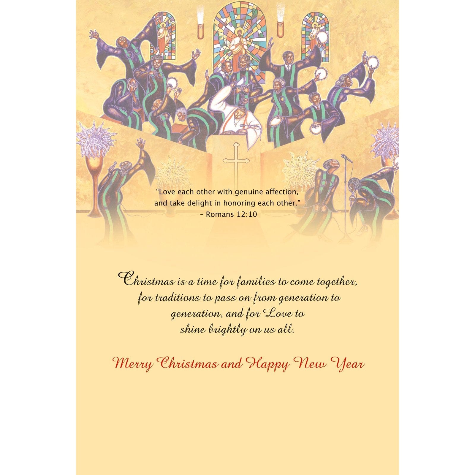 2 of 2: To God be the Glory by Poncho: African American Christmas Card Box Set