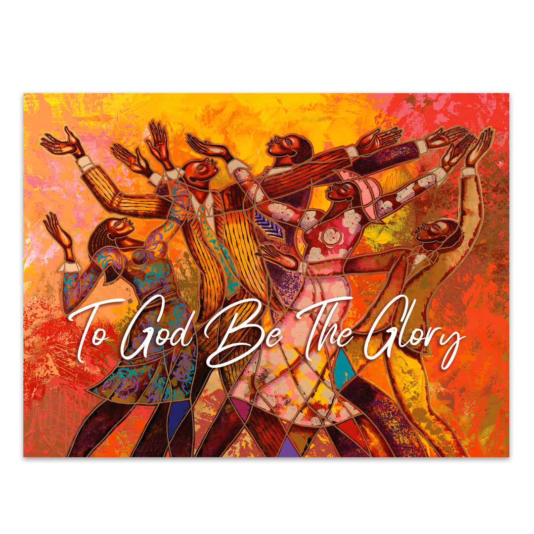 To GOD be the Glory: African American Christmas Card Box Set