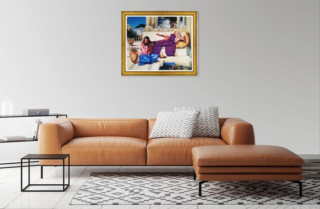 A Perfect Love by Aaron and Alan Hicks (Gold Frame - Mock Up)