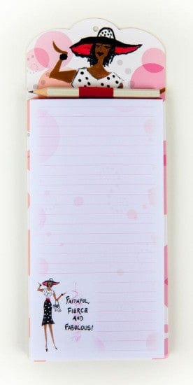 Faithful, Fierce and Fabulous Magnetic Notepad