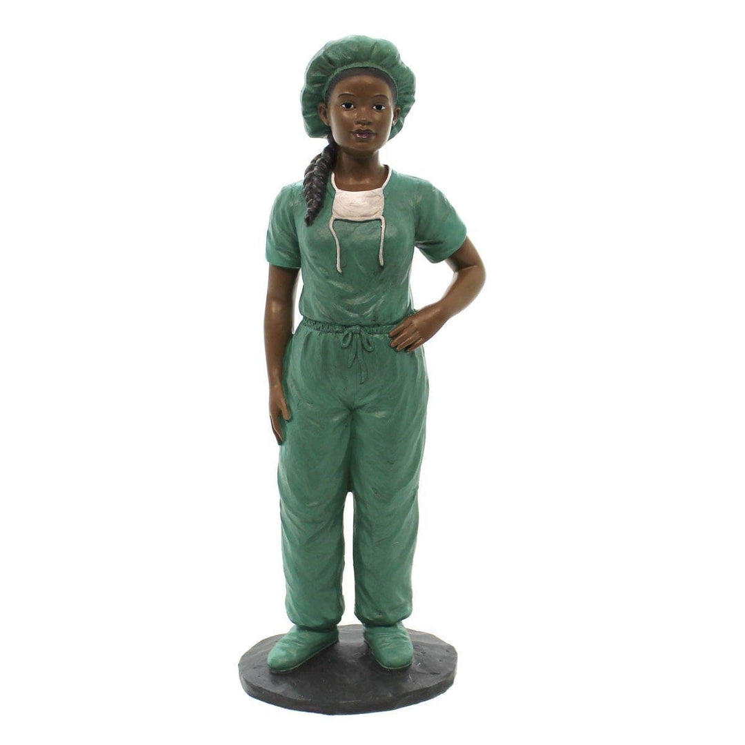 African American Female Nurse Figurine by Positive Image Gifts