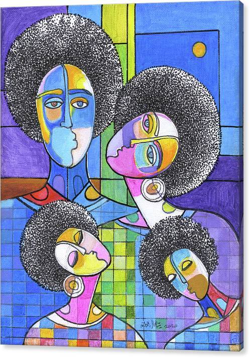 Afro Abstract by D.D. Ike (Canvas)