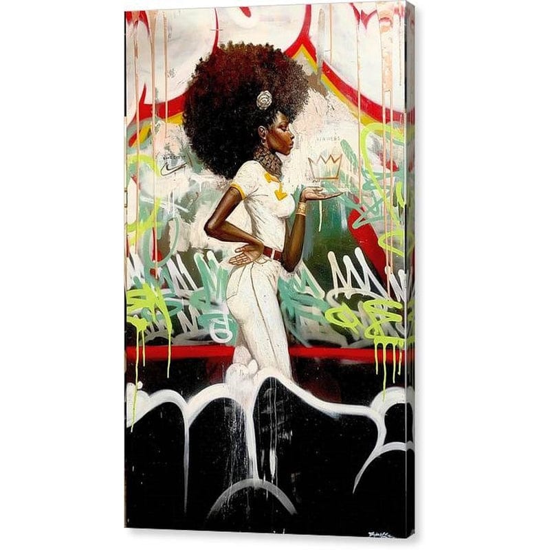 1 of 3: Afromation by Frank Morrison (Stetched Canvas)