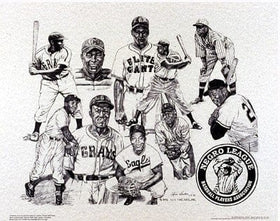 Negro League Superstars by Alvin Hester