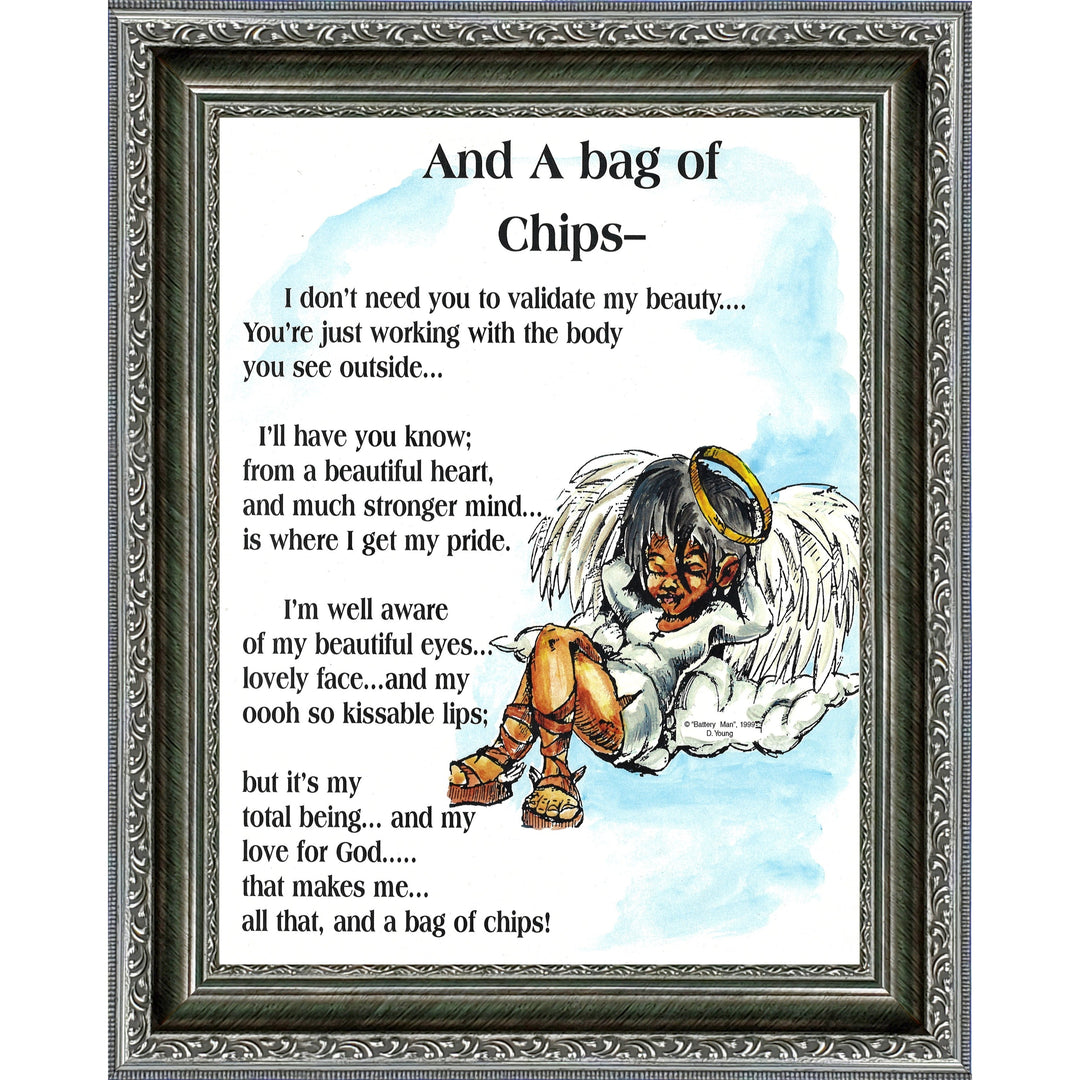And a Bag of Chips by Donald "Batteryman" Young (Silver Frame)