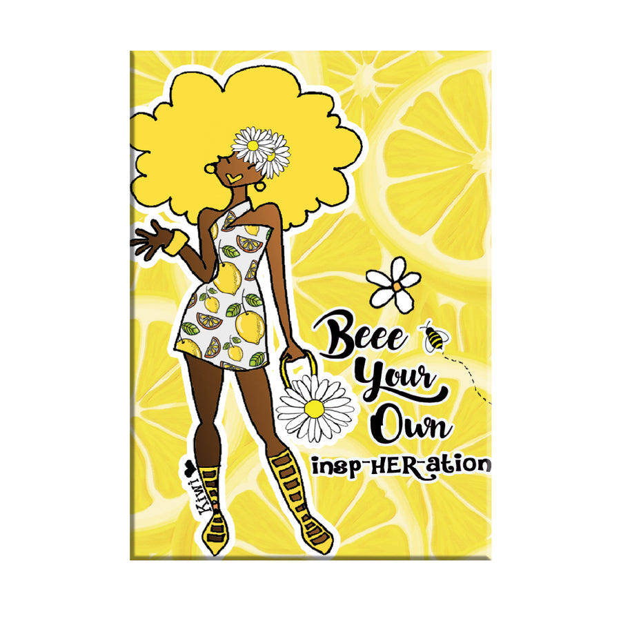 Be Your Own Insp-HER-ation Decorative African American Magnet by Kiwi McDowell