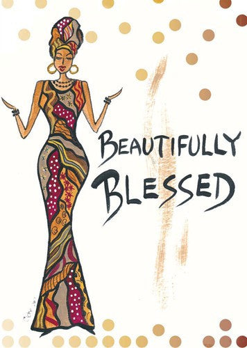 Beautifully Blessed Magnet by Cidne Wallace