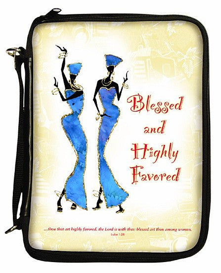 Blessed and Highly Favored Bible Cover