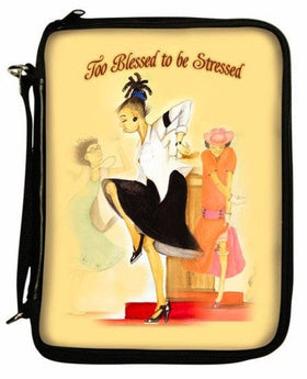 Too Blessed To Be Stressed II Bible Cover