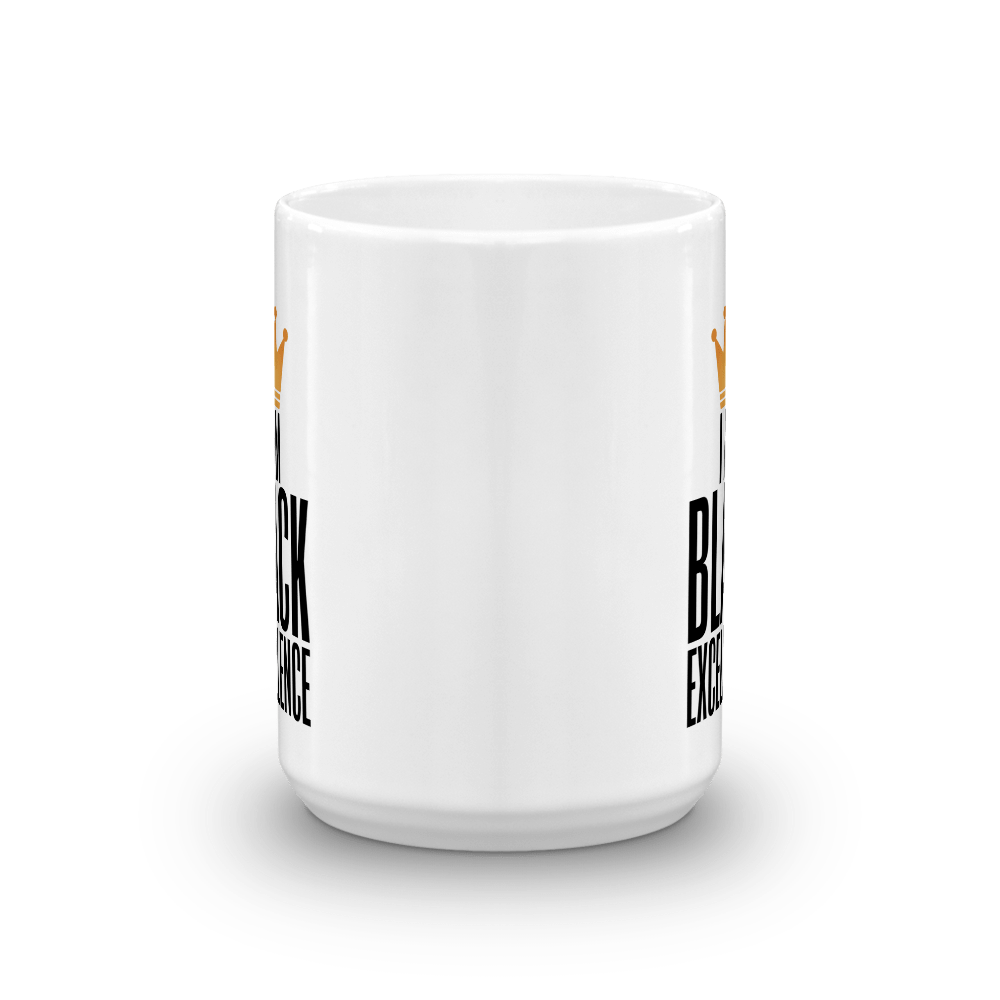 I Am Black Excellence Ceramic Coffee/Tea Mug (Front)