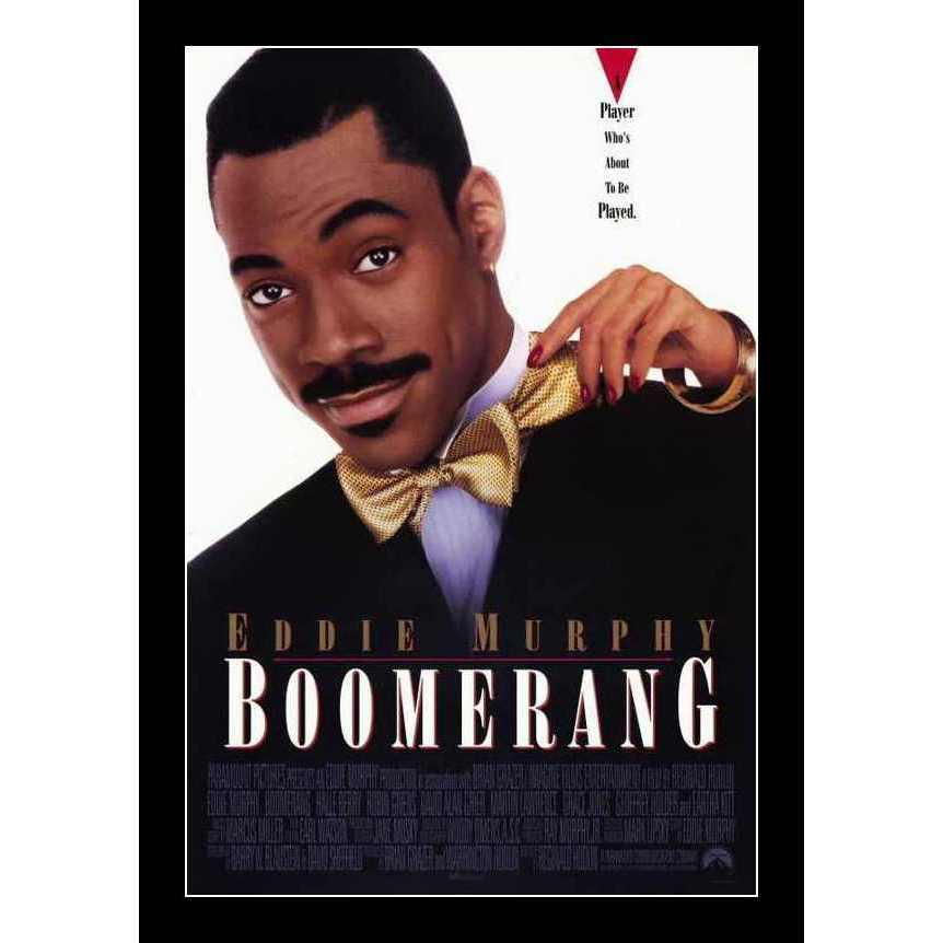 Boomerang: African American Movie Poster (Black Frame)