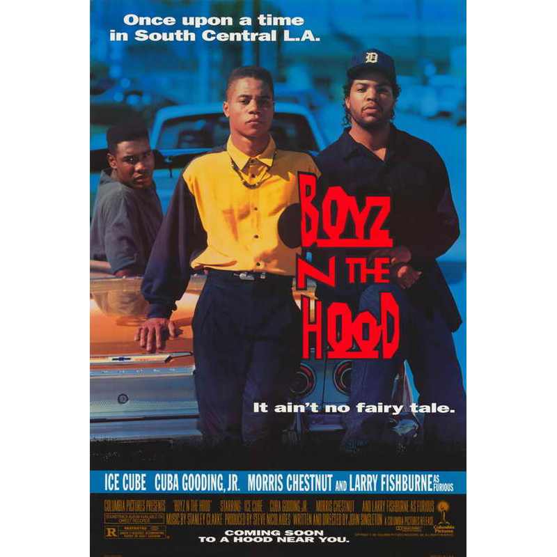 Boyz N the Hood Movie Poster – The Black Art Depot