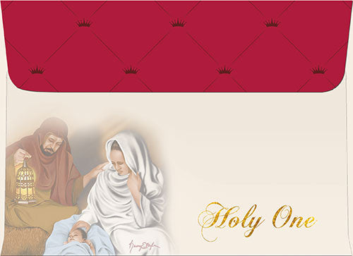 Holy One: African American Christmas Card Envelope