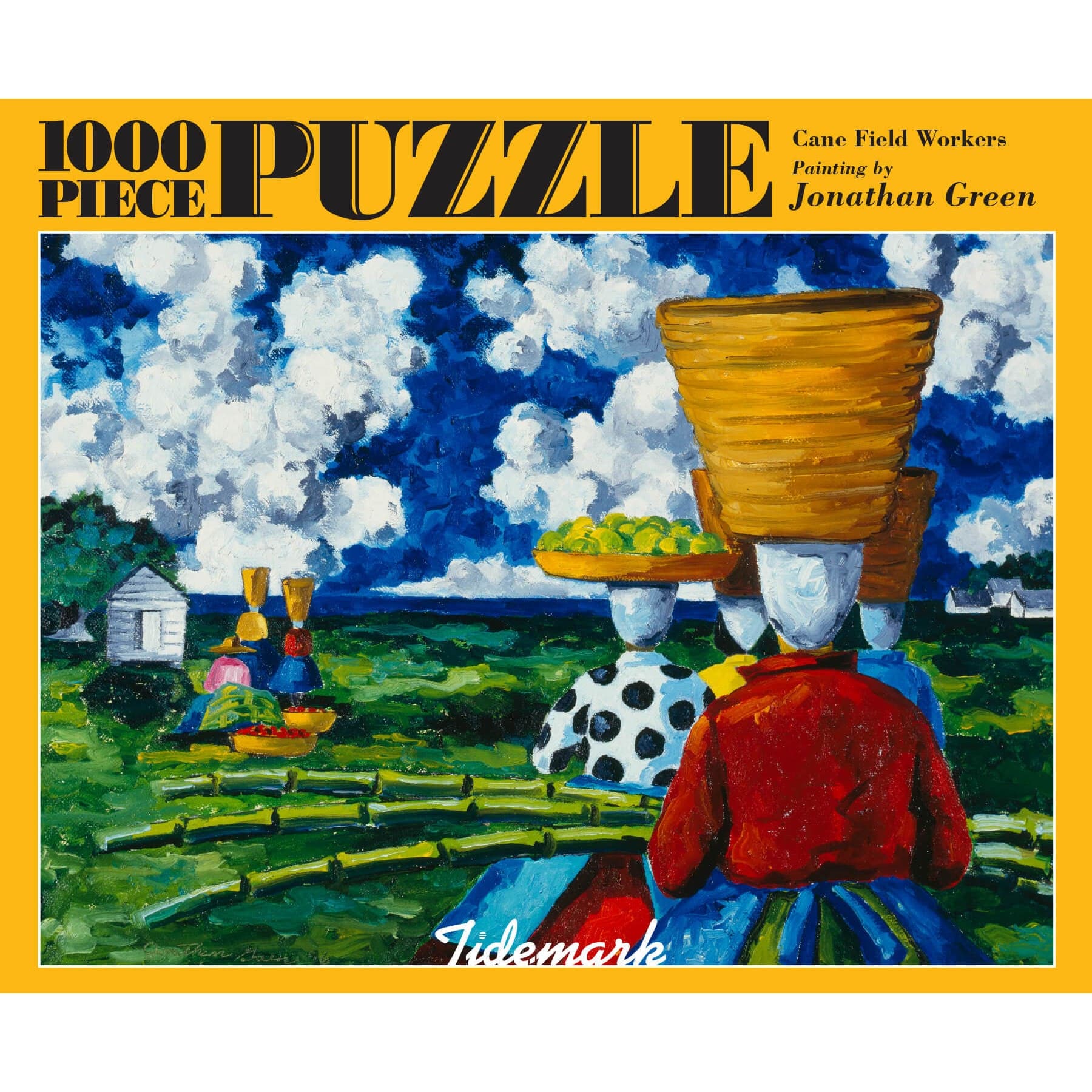 Cane Field by Jonathan Green: African American Jigsaw Puzzle – The