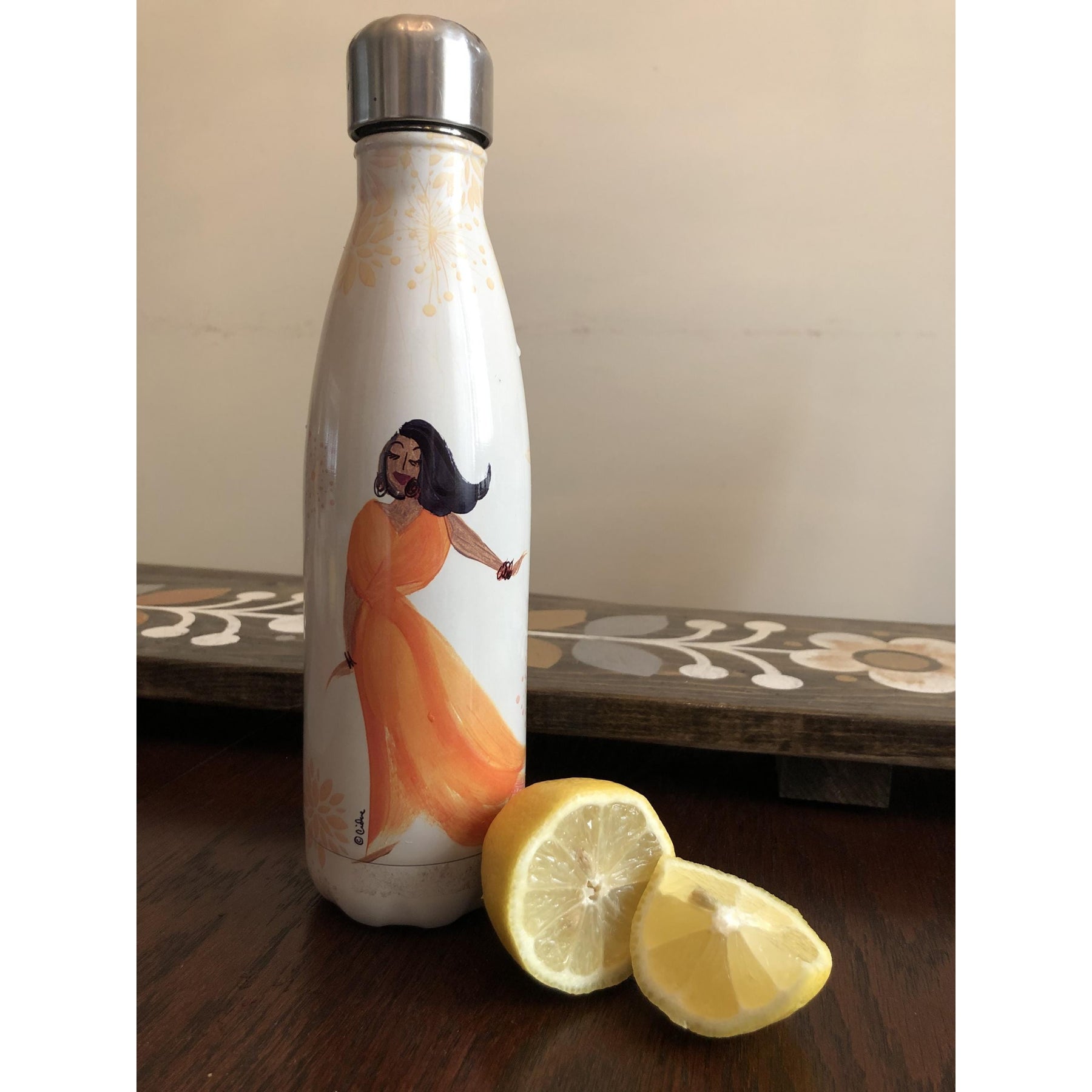 2 of 6: You Can't Keep a Good Sistah Down by Cidne Wallace: African American Stainless Steel Bottle