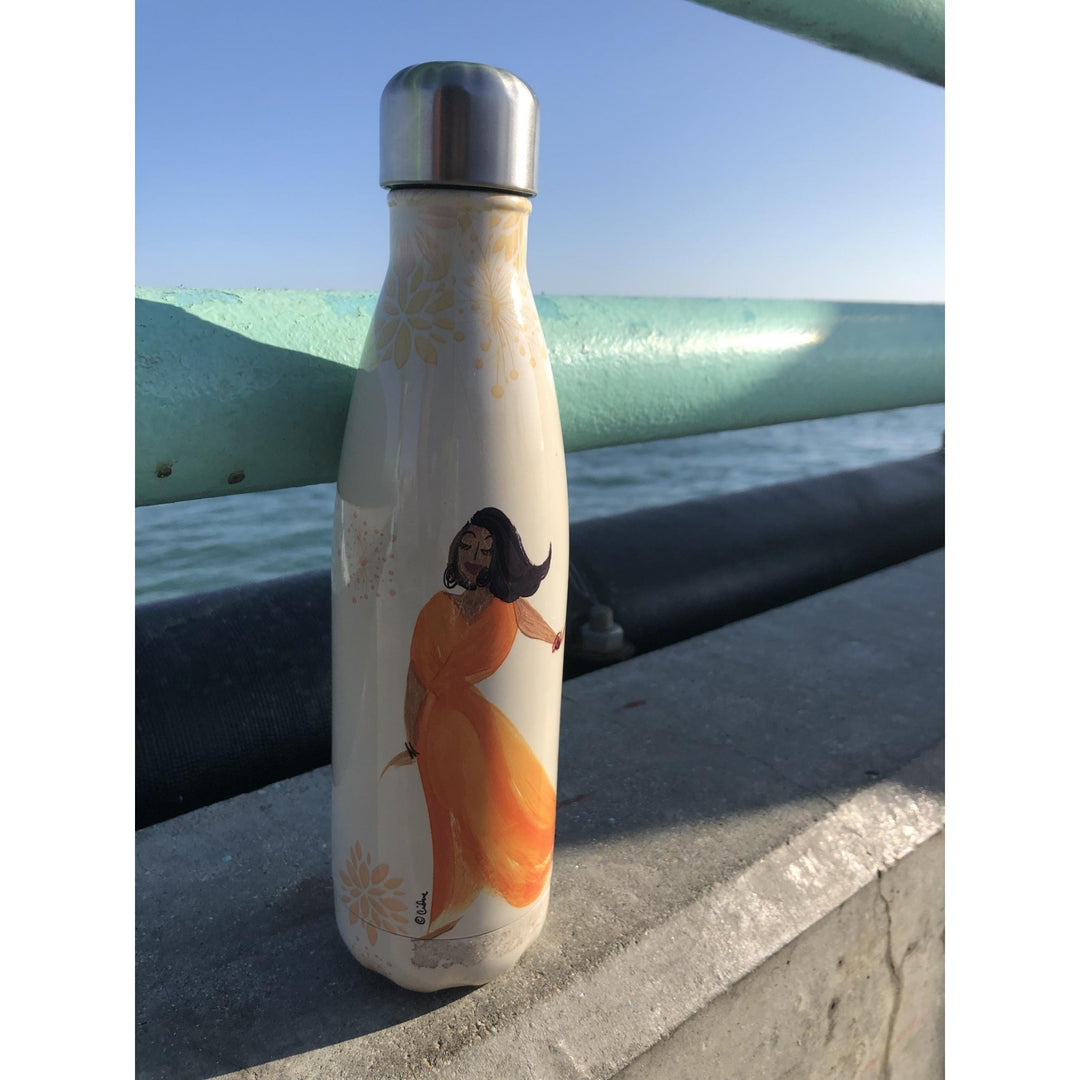 You Can't Keep a Good Sistah Down by Cidne Wallace: African American Stainless Steel Bottle