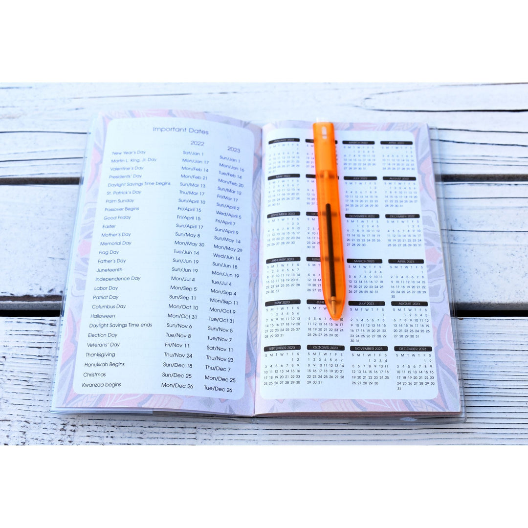 I Am Life by GBaby: 2022-2023 African American Checkbook Planner (Interior)