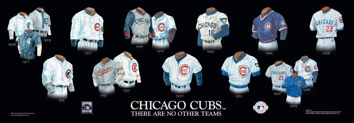 Chicago Cubs: There Are No Other Teams Poster by Nola McConnan – The Black  Art Depot