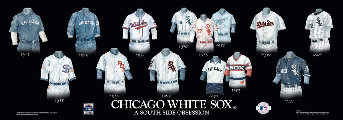 Chicago White Sox: A South Side Obsession Poster by Nola McConnan and  William Band – The Black Art Depot