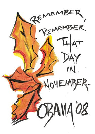 Remember, Remember that Day in November Magnet by Cidne Wallace