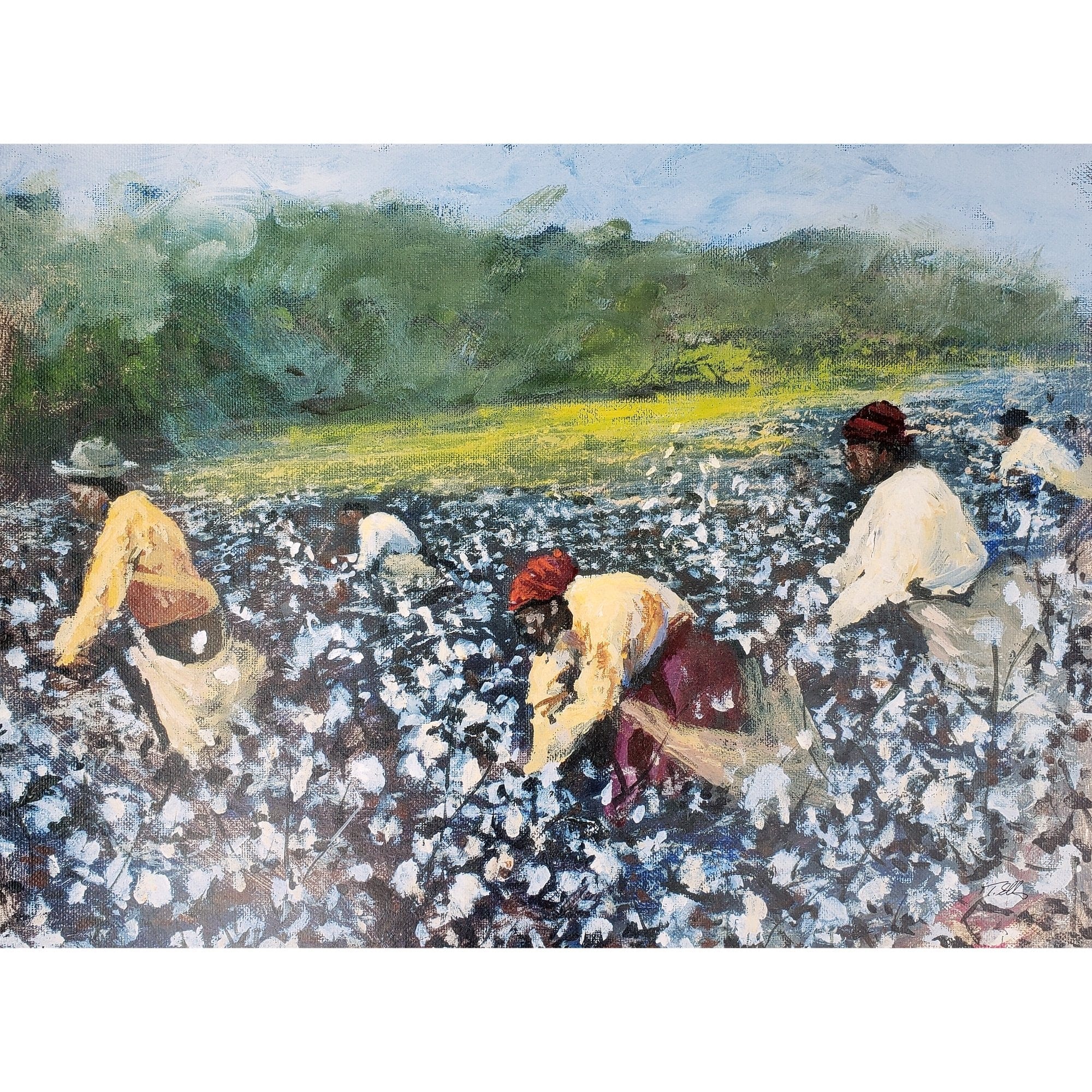 Cotton Pickers by Ted Ellis The Black Art Depot