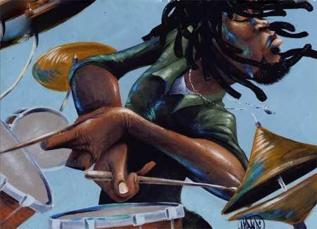 Dreds 'N Drums by David Garibaldi