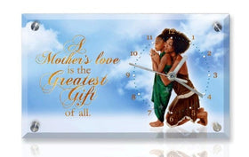 A Mother's Love Desk Clock
