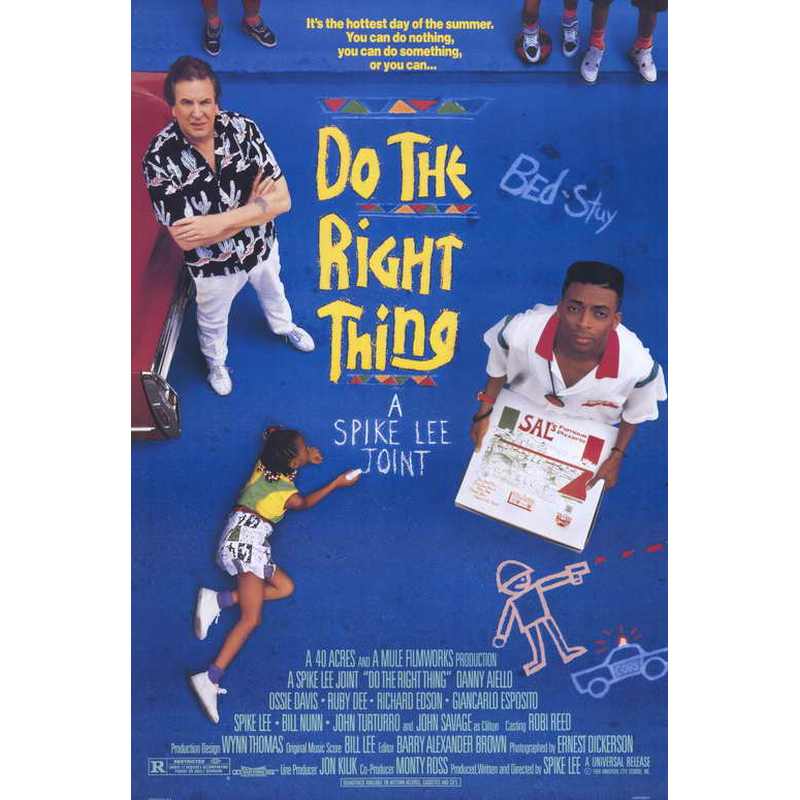 Do the Right Thing Movie Poster – The Black Art Depot