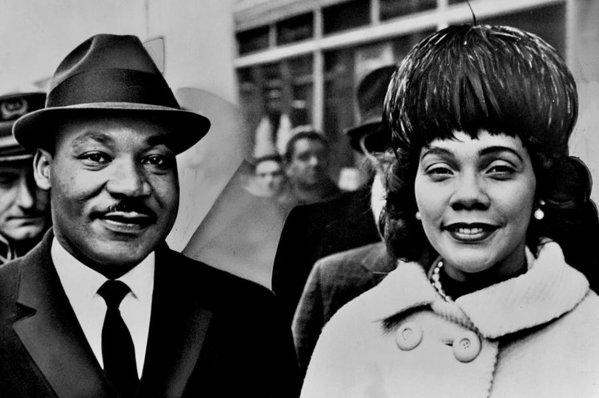 Martin Luther King and Coretta Scott King by Benjamin Yeager
