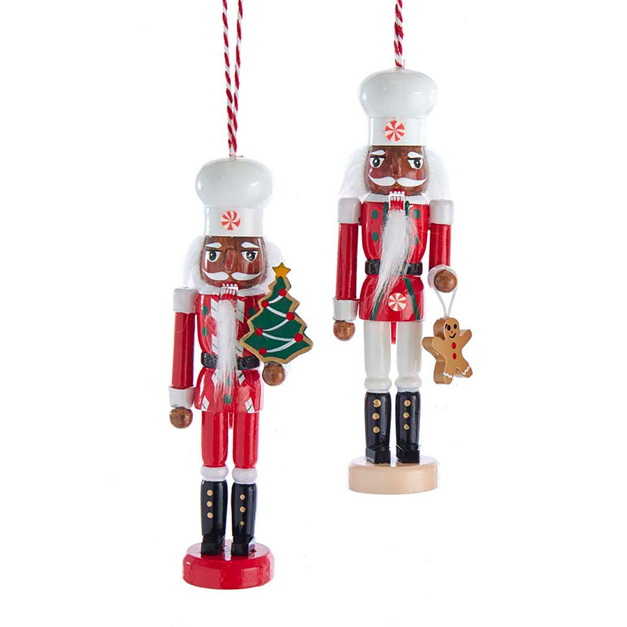 Chef Nutcrackers: African American Christmas Ornaments