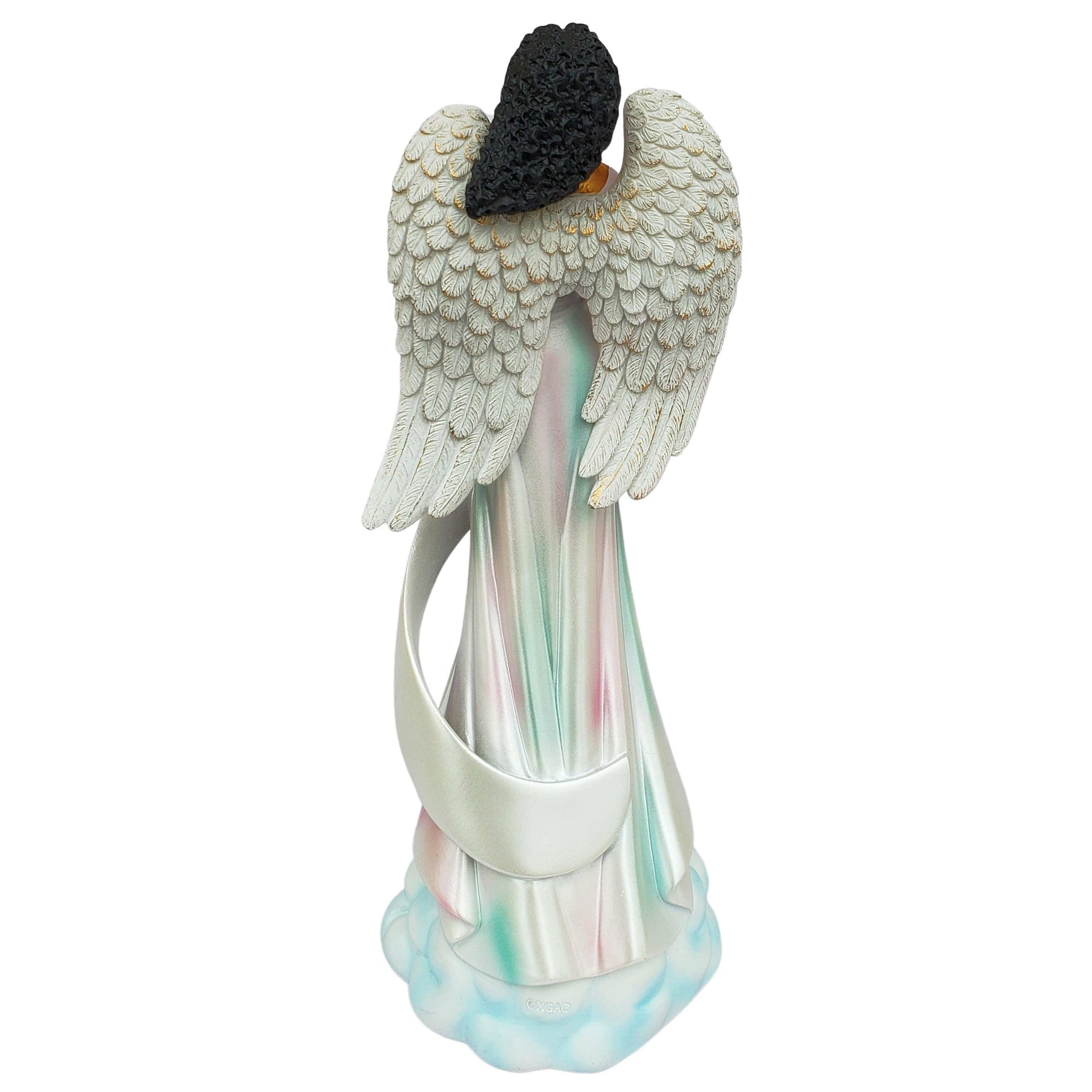 3 of 7: Praise Angel: African American Angelic Figurine