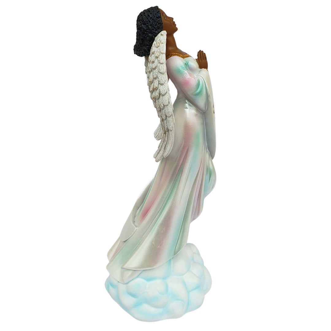 Praise Angel: African American Angelic Figurine