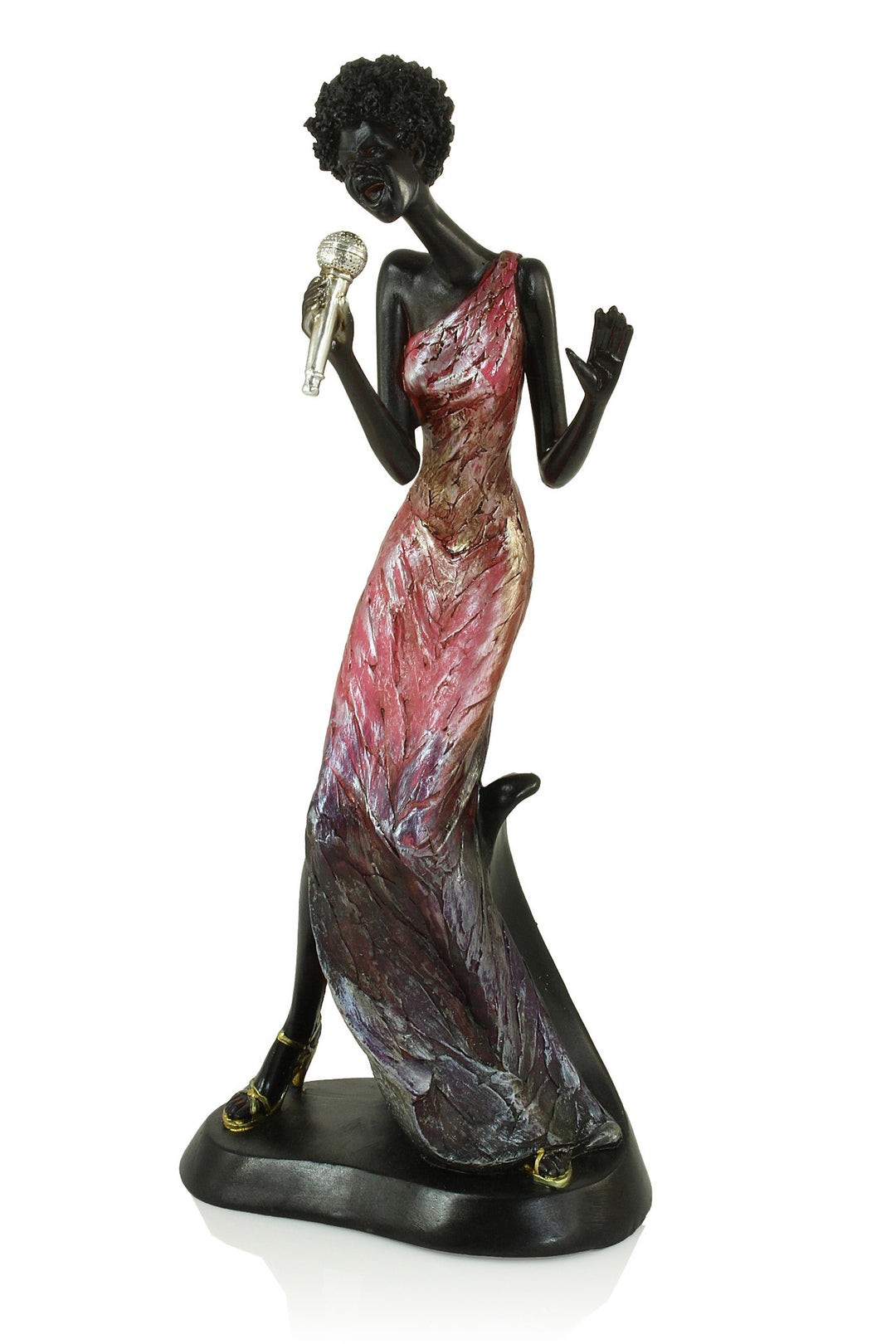 The Female Vocalist: Jazz Player Figurine Collective