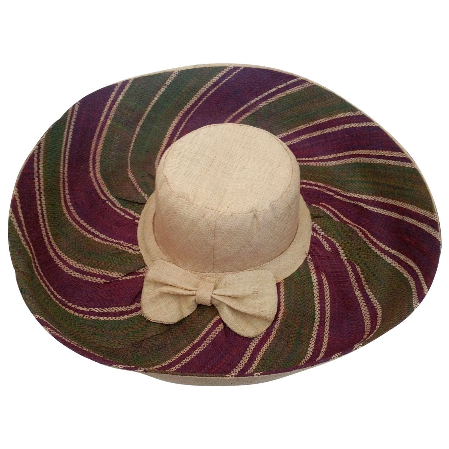 2 of 2: Sade: Raffia Hat-Hats-The Raffia Boutique-59cm-Raffia-The Black Art Depot