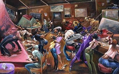 Lenny's Lounge by Frank Morrison