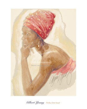 Polka Dot Scarf by Gilbert Young