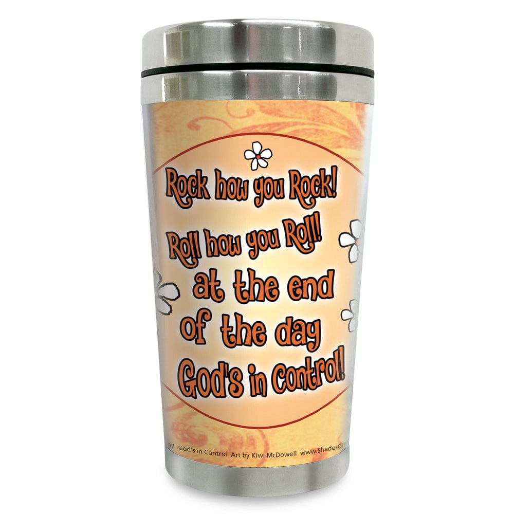 Give the GOD the Glory by Kiwi McDowell: African American Travel Mug/Tumbler