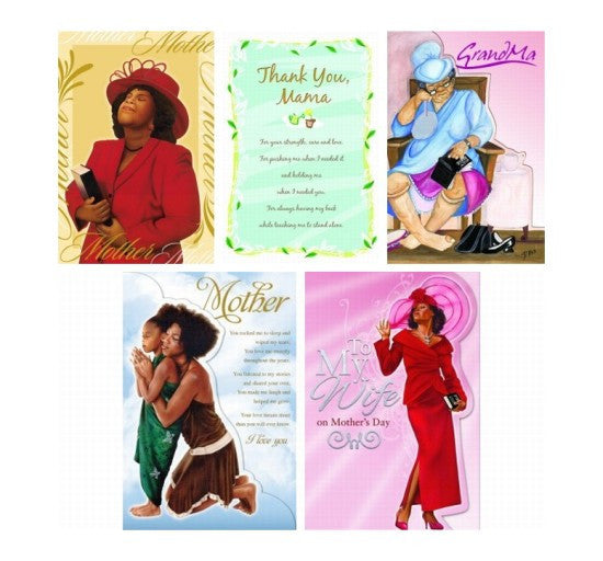 Assorted Box Set #3: African American Mother's Day Cards