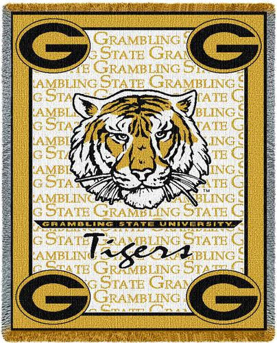 Grambling State University Tapestry Throw