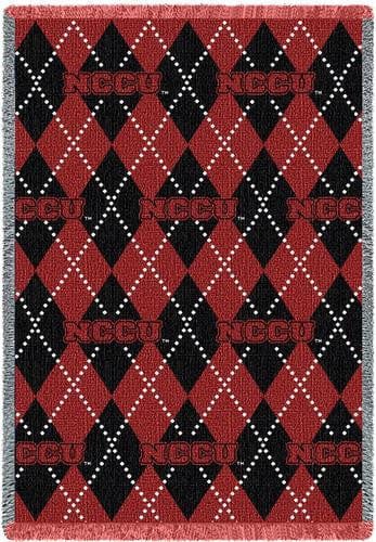 North Carolina Central University Tapestry Throw II