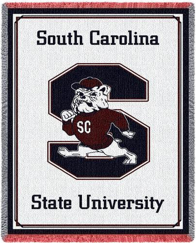 South Carolina State University Tapestry Throw 