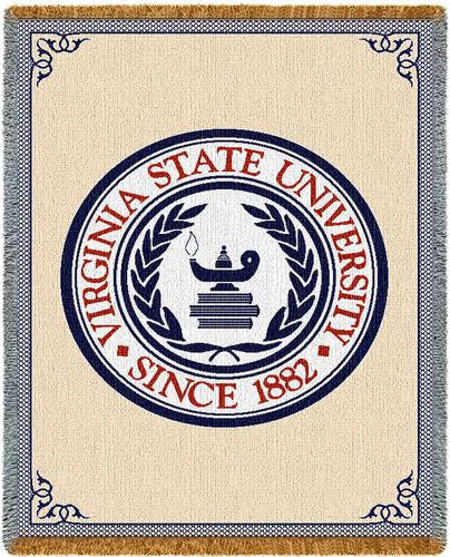 Virginia State University Tapestry Throw