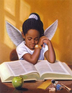 In His Light (Girl) by Henry Lee Battle – The Black Art Depot