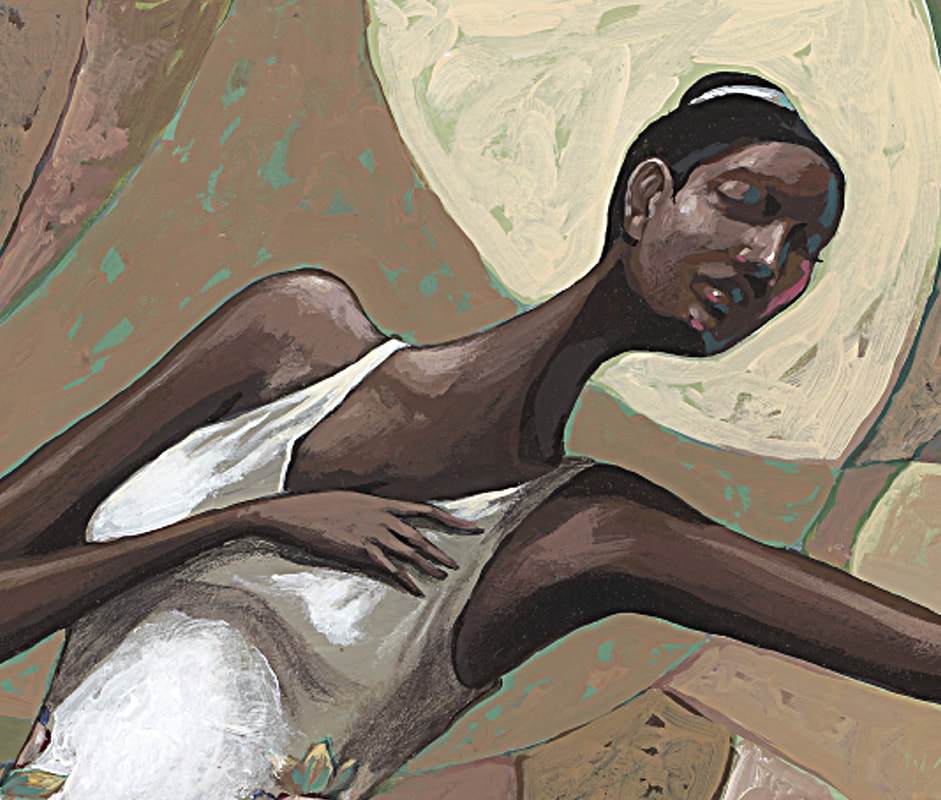 6 of 6: I Am Blessed by John Holyfield (Detail)