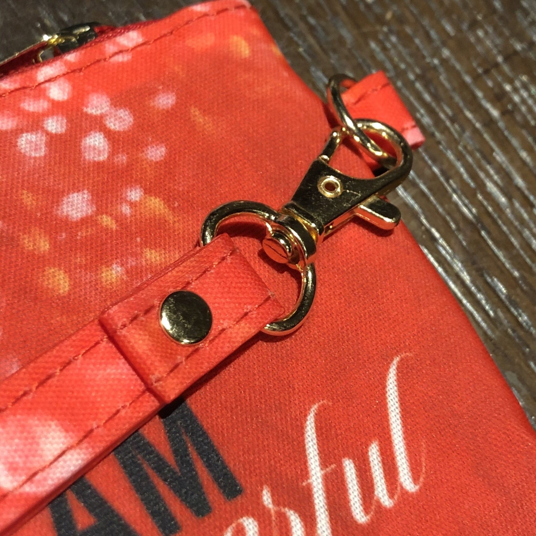 3 of 4: I Am Powerful: Delta Sigma Theta Cosmetic Pouch by Sylvia