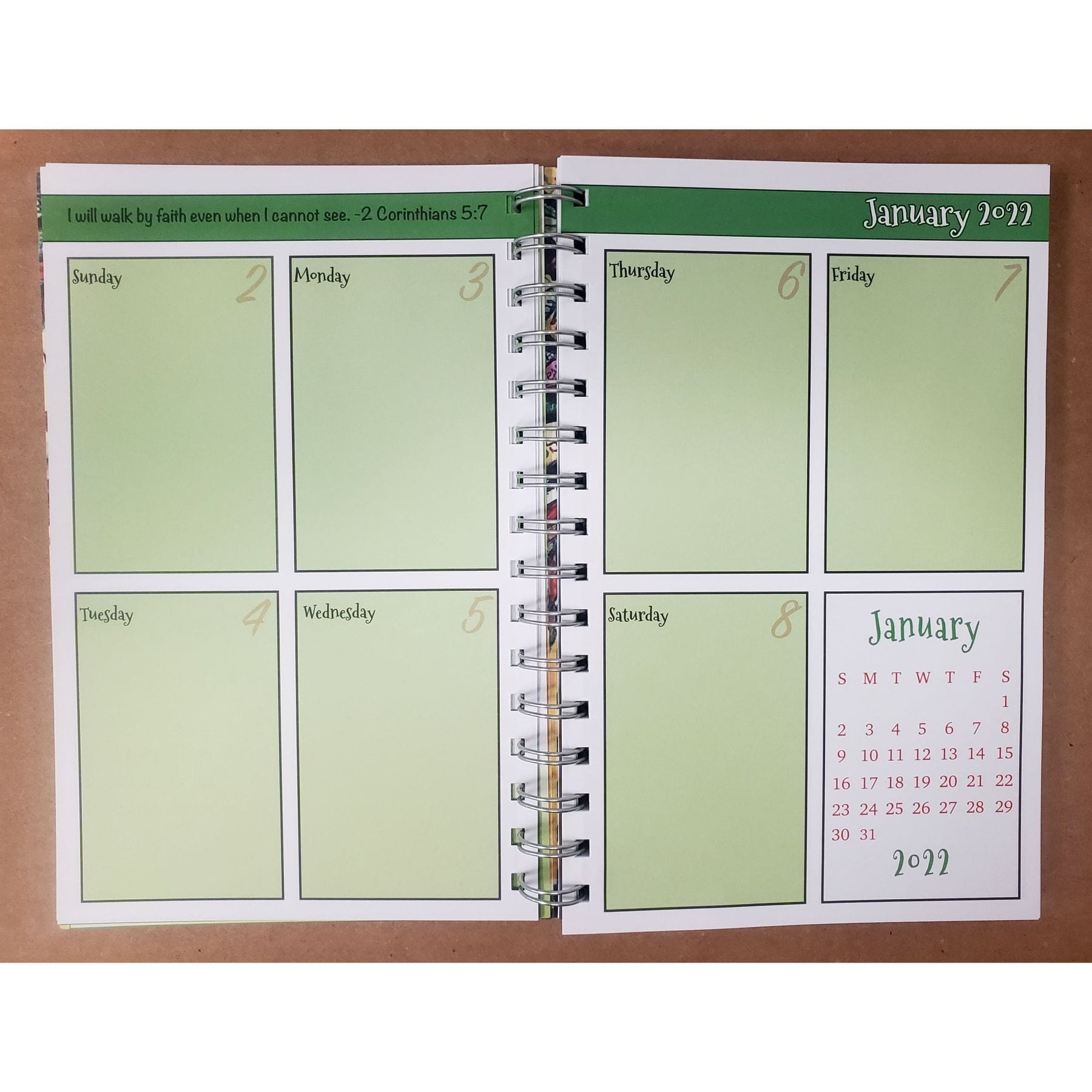 5 of 10: African American Weekly Planner (Interior)
