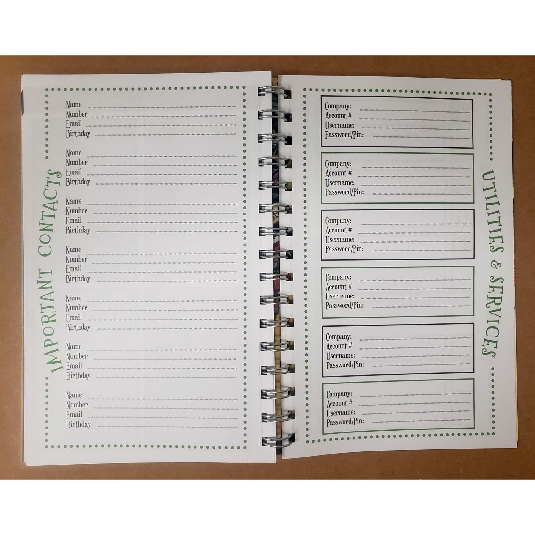9 of 10: African American Weekly Planner (Interior)
