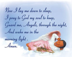 Children's Prayer Wall Hanging