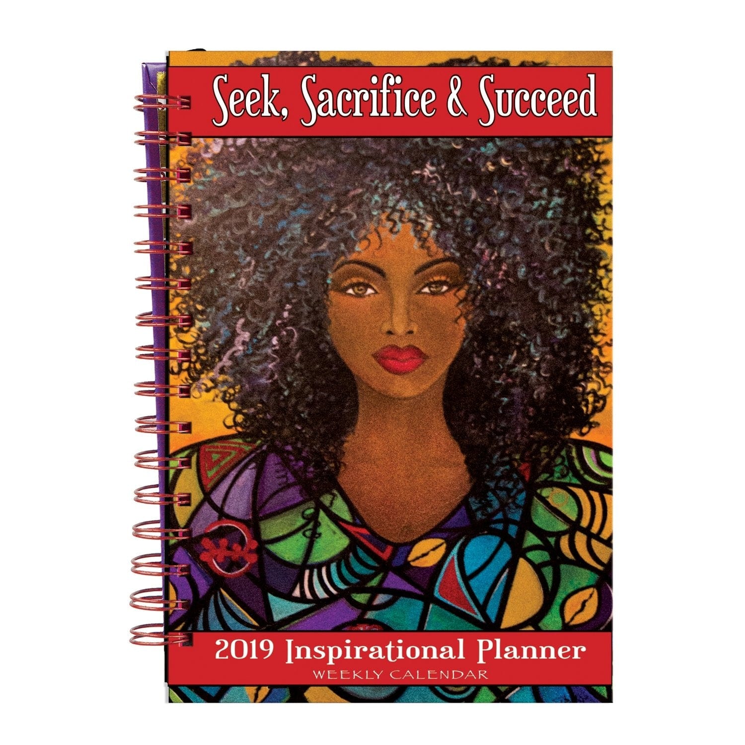 1 of 9: Seek, Sacrifice and Succeed: 2019 African American Weekly Planner by GBaby