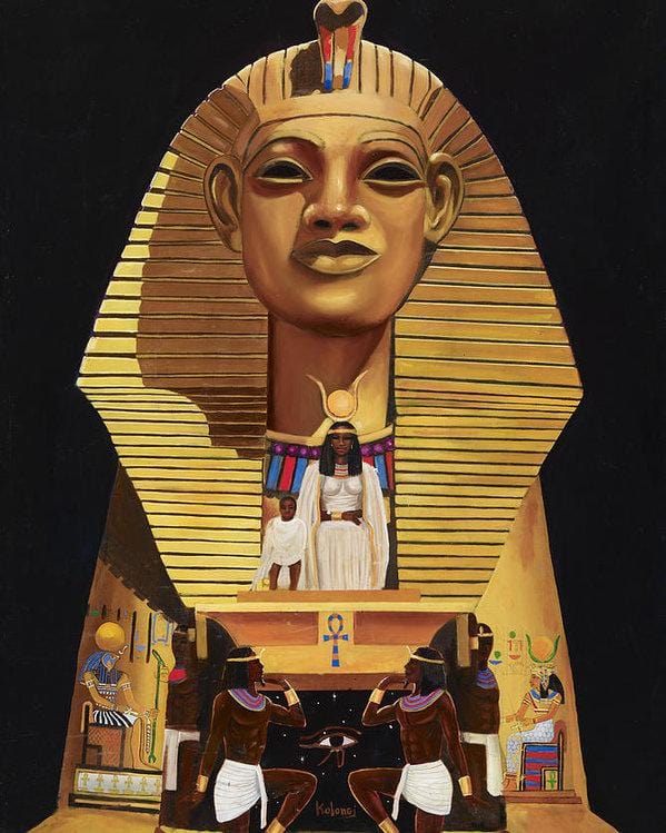 3 of 4: Isis and Osiris: A Tribute to Ancient Egypt by Kolongi Brathwaite